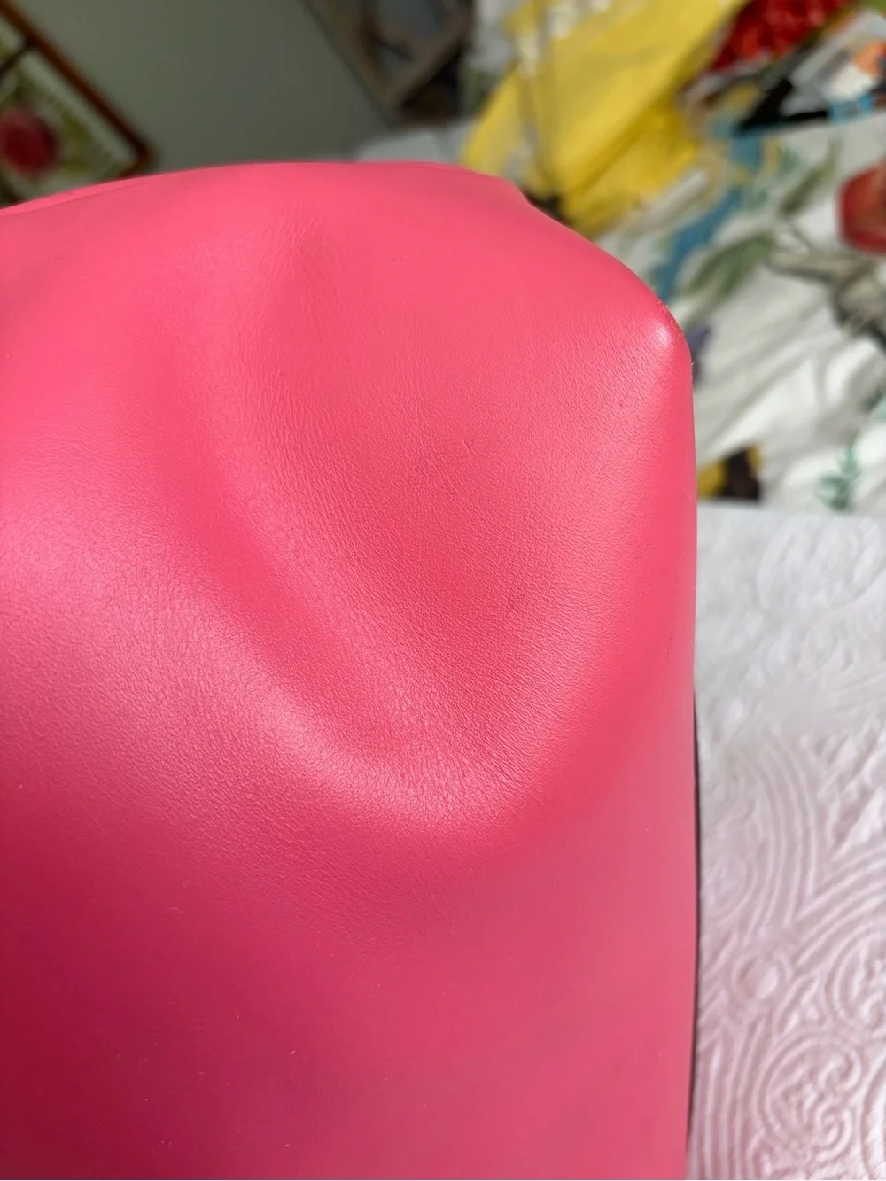 Dooney & Bourke City Barlow BBGum Pink Leather Crossbody Tote